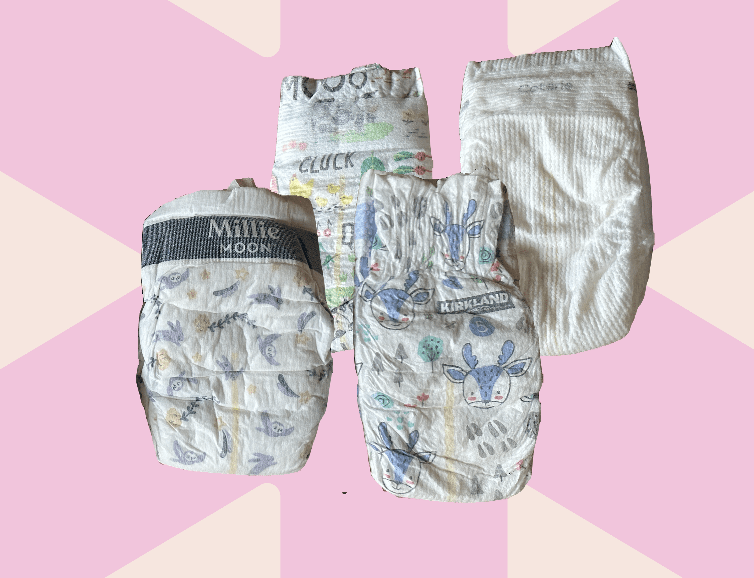 Diaper Showdown - Millie Moon, Coterie, Honest and Kirkland