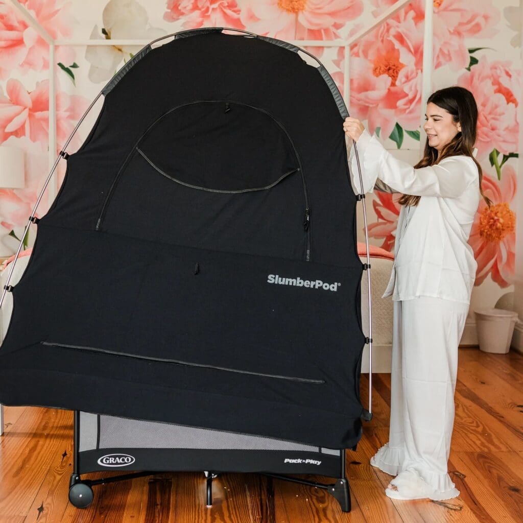 Putting SlumberPod over PackN-Play