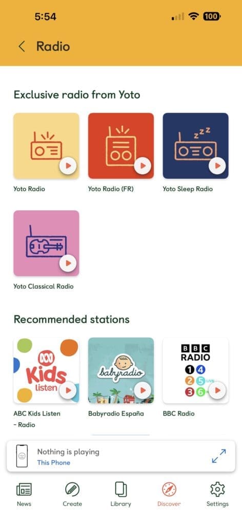 Yoto Radio