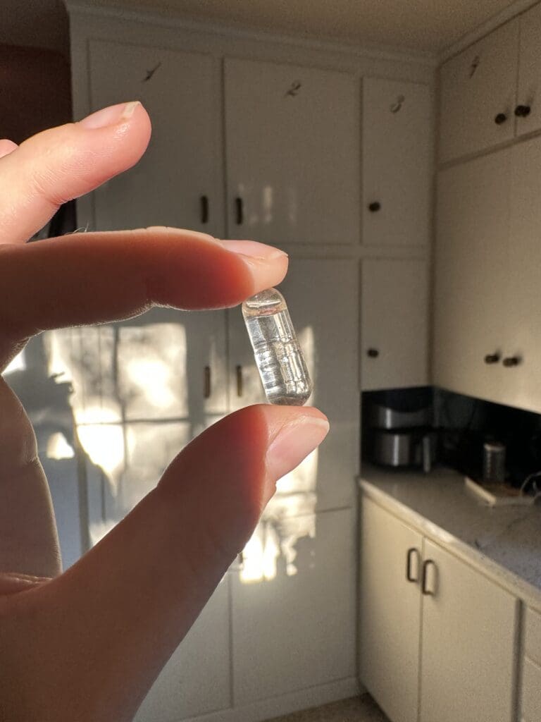 Needed Choline Prenatal Pill In Hand